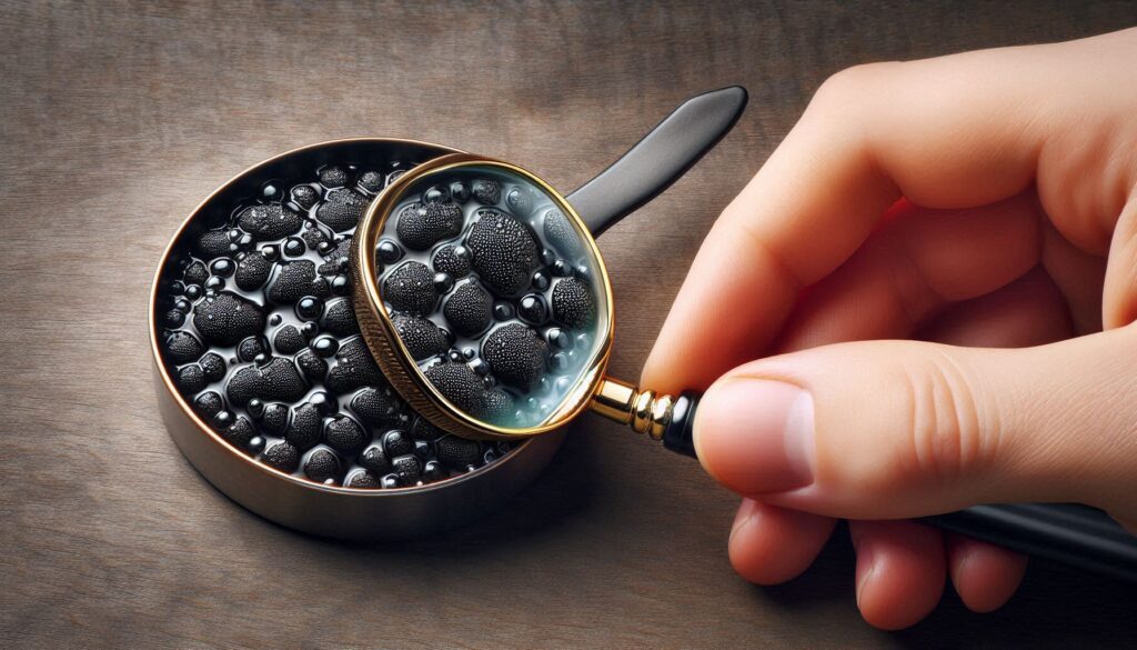 キャビア 偽物 を見分ける方法